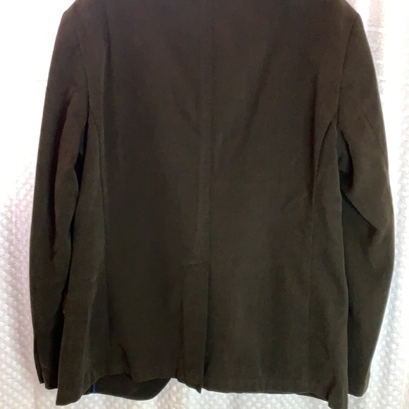 Blue by Pronto Uomo Blazer Size Large Brown Uncut Corduroy - Picture 11 of 12